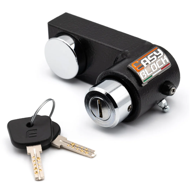 EASYBLOCK bloccaruota posteriore per qj motor srt 800 x/sx COD EBQ01 - Allarme moto