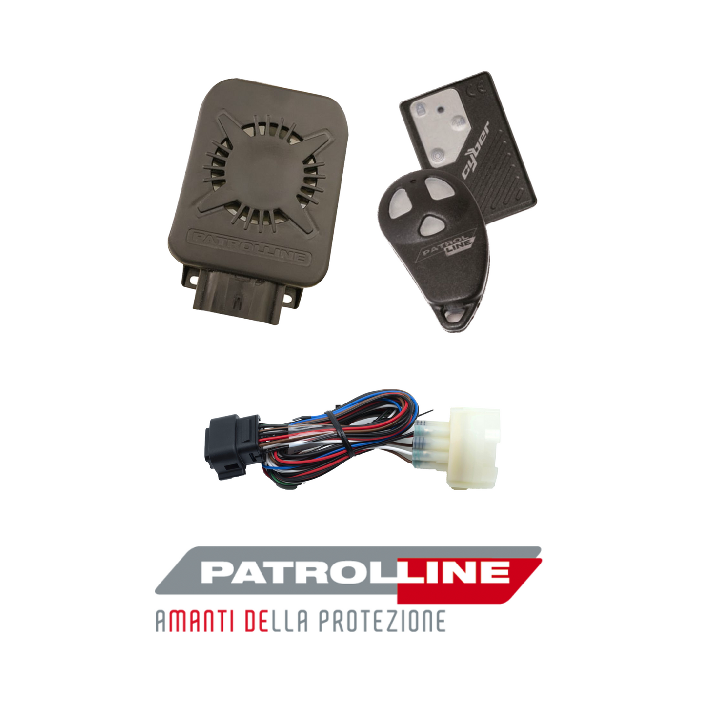 Antifurto con antirapina per BMW Hps 950+ cablaggio dedicato - Allarme moto